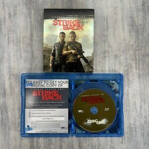 Strike Back: Cinemax Season Two Blu-ray+Digital Copy W/Slipcover Rare OOP (Tg